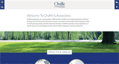 Desktop Screenshot of chaffe-associates.com